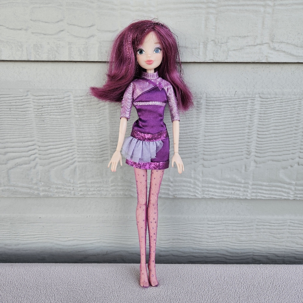 2012 Winx Club Believix Power Tecna Fairy of Technology Purple NO WINGS SHOES